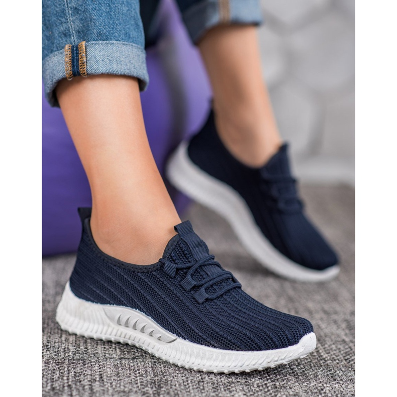 SHELOVET Tekstilne sportske cipele plava 1