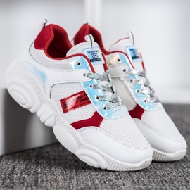 SHELOVET Udobne sportske cipele bijela 1