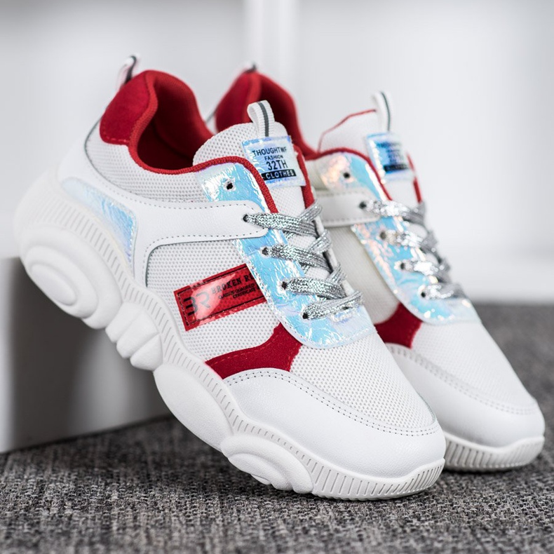 SHELOVET Udobne sportske cipele bijela 1