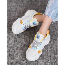 SHELOVET Udobne sportske cipele bijela 1