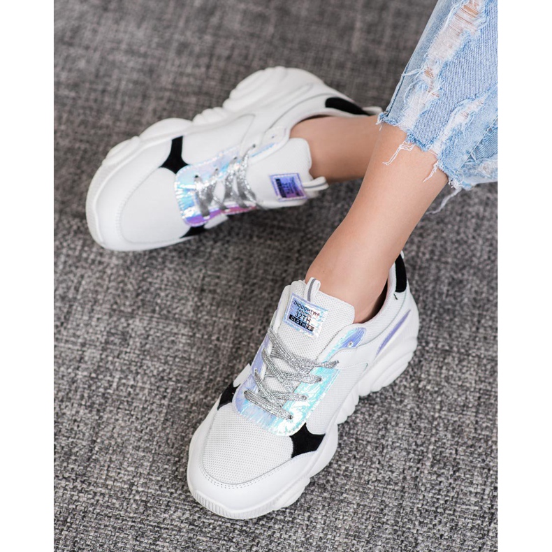 SHELOVET Udobne sportske cipele bijela 1