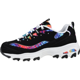 Skechers D'Lites Ljetna Fiesta W 149015-BKMT crno 1