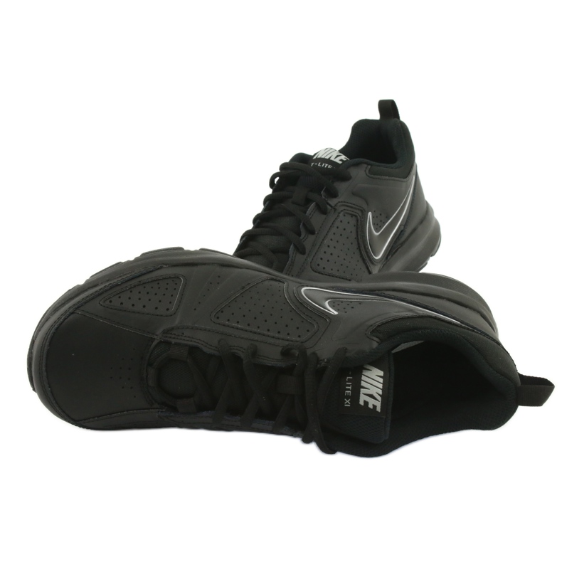 Nike T-Lite Xi M 616544-007 Q3 cipela za vježbanje crna siva 4