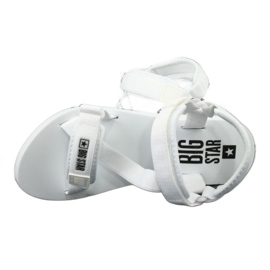 Tekstilne sandale Big Star 274A351 bijele bijela 4