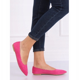 Fuchsia ažurne balerine NK18P Fushia ružičasta 1