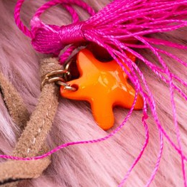 Lu Boo | Šarene pompon sandale Roman Gladiatorki višebojan 1