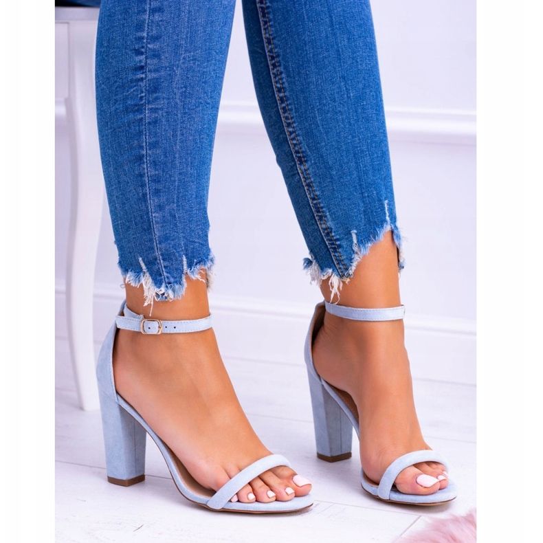 Lu Boo antilop plave sandale na šanku Ripley plava 2