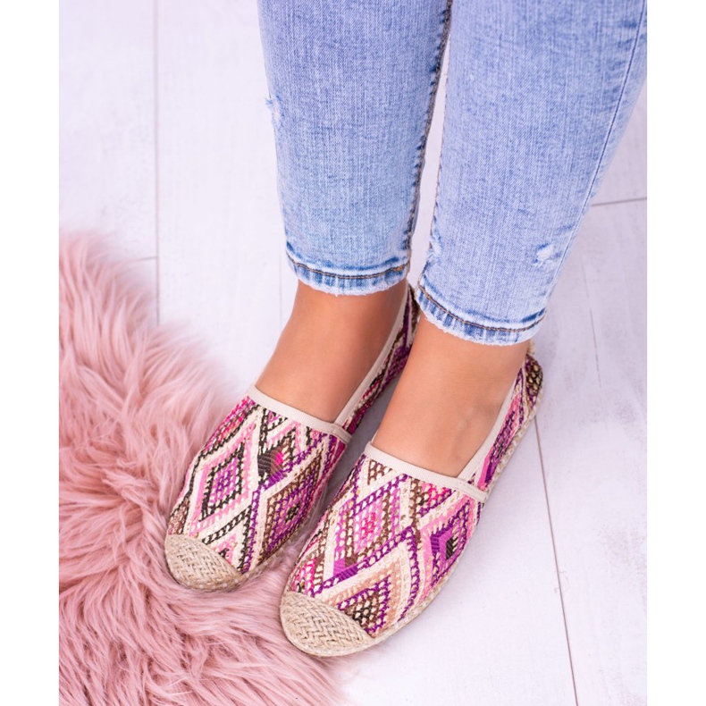 Lu Boo | Ženske platnene navlačne Bimbi espadrile višebojan 2