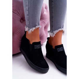 Ženske tenisice Tenisice Lu Boo Slip-on Black Kaori crna 1