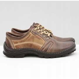 Joker Favello Muške klasične kožne smeđe broge smeđa 2