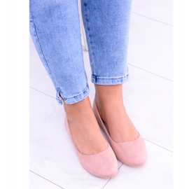 PS1 Ružičaste ženske ženske balerinke Suede Bueno ružičasta 2