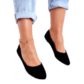 PS1 Crne ženske balerinke antilop Bueno crno 1