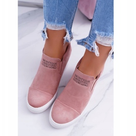 Ženske tenisice Tenisice Lu Boo Slip-on Pink Kaori ružičasta 1
