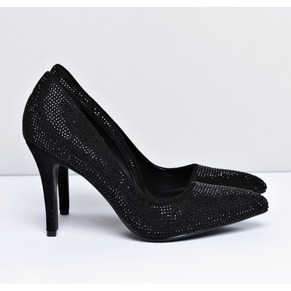 Vices Ženska crna antilop asimetrični kamenčići Santee 2