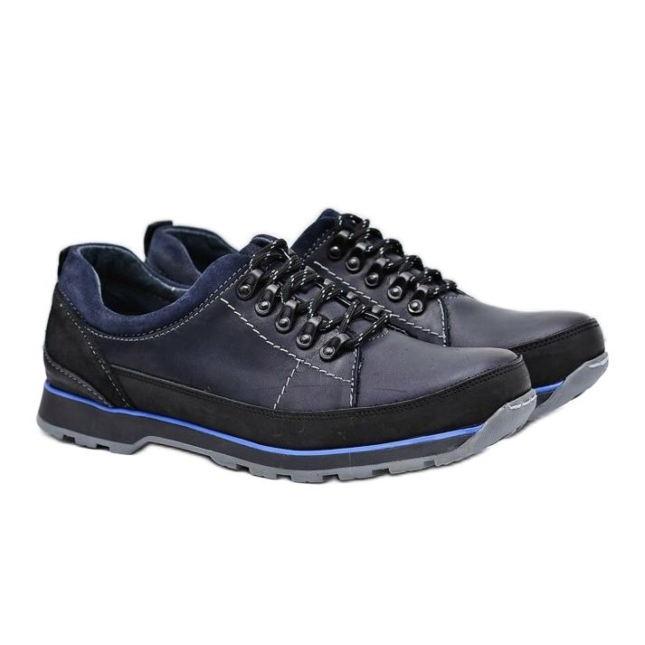 KOMODO Muški Brogues Navy Blue Outdoor Ivar tamnoplava 1