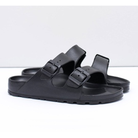 Flameshoes Muške crne vrtne lagane papuče crna 1