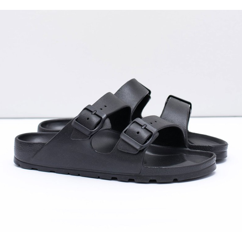 Flameshoes Muške crne vrtne lagane papuče crna 1