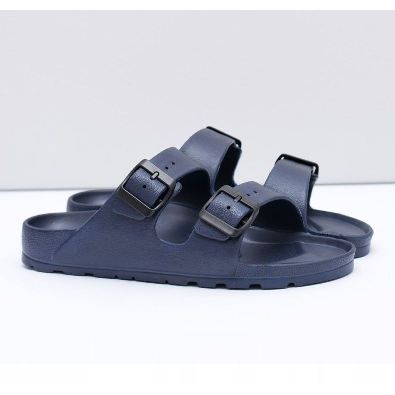 Flameshoes Muške tamnoplave vrtne svijetle papuče tamnoplava 1