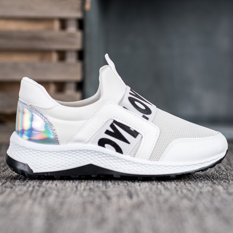 Seastar Sliponi na platformi Love bijela 2