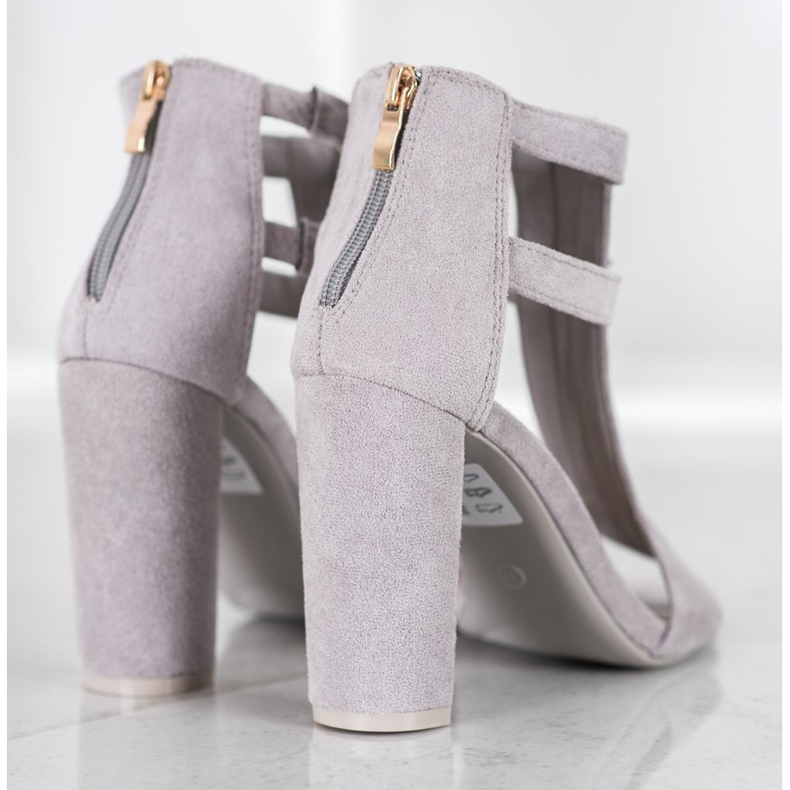 Seastar Sandale sa patentnim zatvaračem siva 1