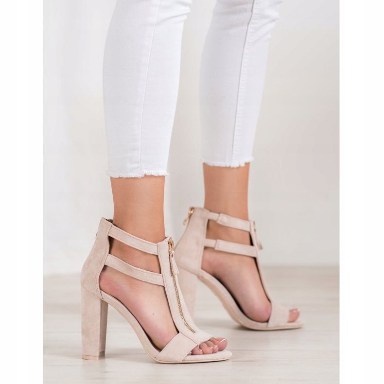 Seastar Sandale sa patentnim zatvaračem smeđa 2