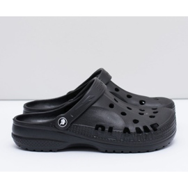 Flameshoes Muške papuče za bazen Kroksy Eva Black crna 2