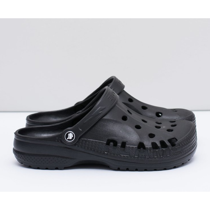 Flameshoes Muške papuče za bazen Kroksy Eva Black crna 2