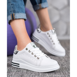 Diamantique Sportska obuća na platformi bijela 1