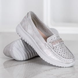 Small Swan Natikače na platformi siva 2