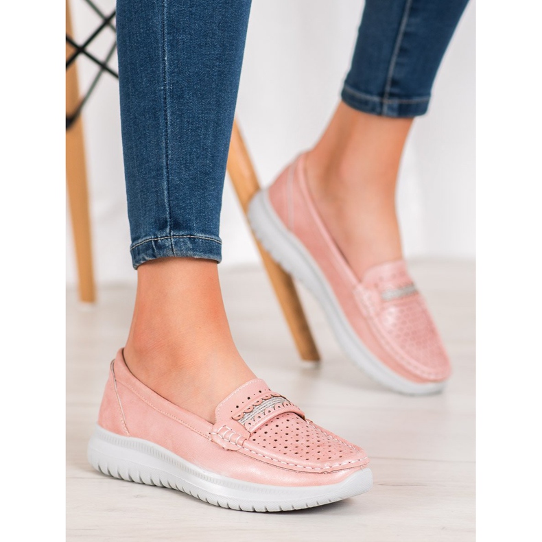 Small Swan Natikače na platformi ružičasta 2