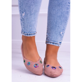 Lu Boo Pink balerina U ušicama za benzin Octavia Spitz ružičasta 2