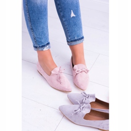 Lu Boo Pink Balerina U Lordsy Spitz Suede Feliciano ružičasta 2
