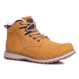 Vico Tople muške cipele za trekking s rume Camel Nuss smeđa 1