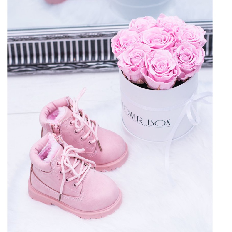 FRROCK Dječje izolirane hvatače čizme u prahu Pink Dexter ružičasta 1