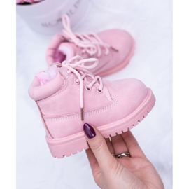 FRROCK Dječje izolirane hvatače čizme u prahu Pink Dexter ružičasta 2