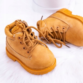 FRROCK Dječje tople hvataljke Čizme Camel Dexter smeđa 2