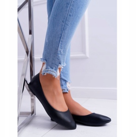 PS1 Klasične ženske balerinke Black Lumen crna 2