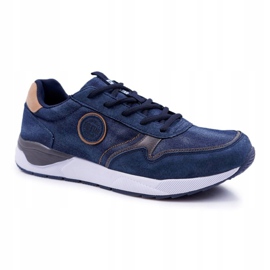 Muške sportske cipele Big Star Navy Blue DD174312 tamnoplava 1