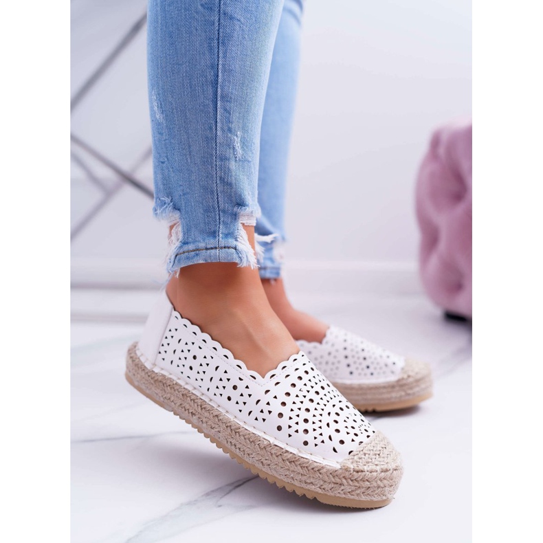 HAN Ženske espadrile, Slip-on White Satisfaction bijela 1