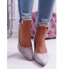 Ženske pumpe Sergio Leone PB139 Grey Felice siva 2