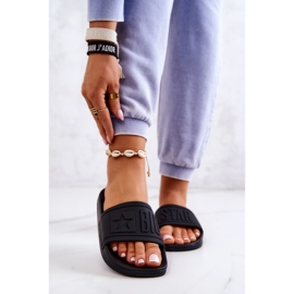 Ženske papuče Big Star crne DD274A271 crna 1