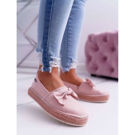 Ženske espadrile Materijal Big Star Pink DD274785 ružičasta 1
