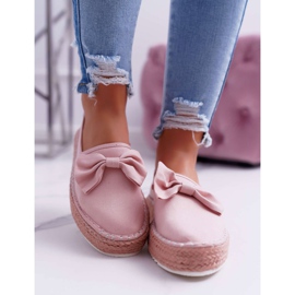 Ženske espadrile Materijal Big Star Pink DD274785 ružičasta 2