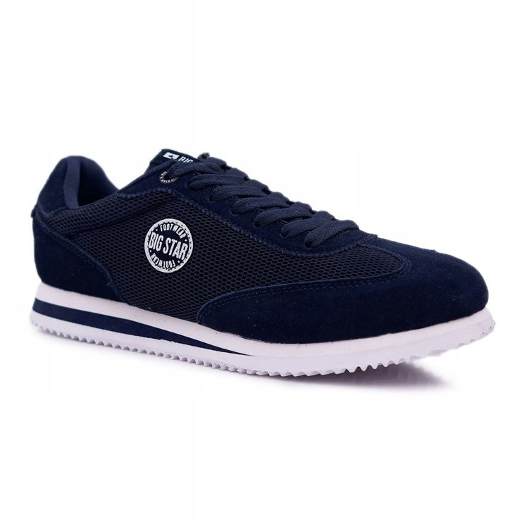 Muške sportske cipele Big Star Navy Blue DD174087 tamnoplava 1