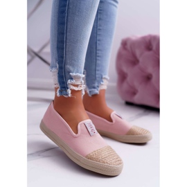 Cross Jeans Ženske espadrile Križ traperice ružičaste DD2R4048 ružičasta 1