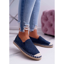Cross Jeans Ženske traperice s espadrilama Cross Cross Navy Blue DD2R4108 tamnoplava 1