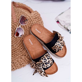 Ženske papuče Vices Black Leopard 6275 crna 1