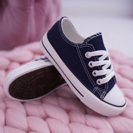 EVE Navy Blue Filemon cipele za mlade tenisice mornarsko plava 1