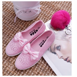 EVE Dječje mlade tenisice Čipkaste ružičaste Dudi ružičasta 1