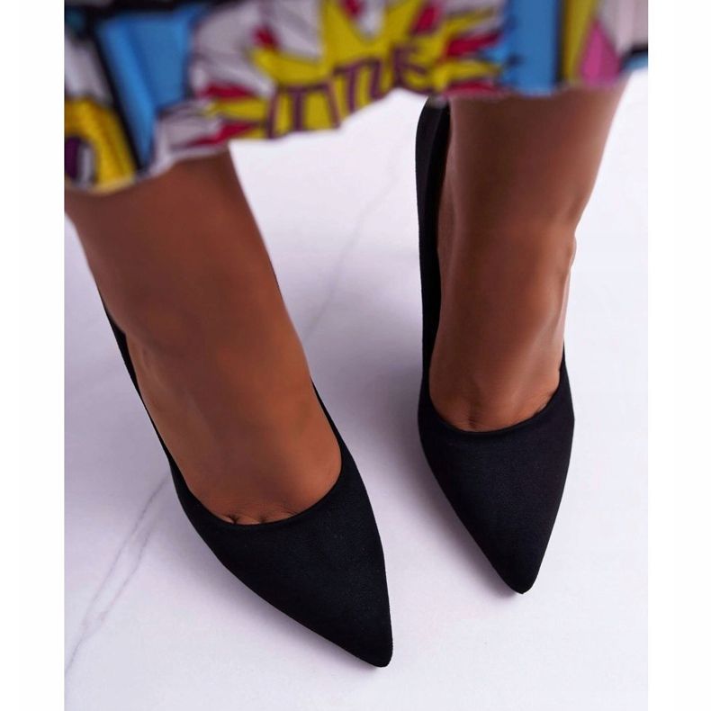 PS1 Ženske antilop crne Yanna štikle crna 2